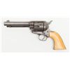 Image 2 : Colt SAA revolver, .44 cal., barrel period reduced  to 5-1/8”, period ivory grips, #57950 in overall