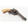 Image 8 : Colt SAA revolver, .44 cal., barrel period reduced  to 5-1/8”, period ivory grips, #57950 in overall