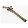 Image 6 : Miquelet Flintlock pistol, approximately .67  caliber.  The pistol is in overall very good  conditio