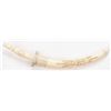 Image 1 : An impressive decorative Chinese sword carved  entirely out of ivory.  Well carved with dragons  and