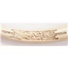 Image 5 : An impressive decorative Chinese sword carved  entirely out of ivory.  Well carved with dragons  and