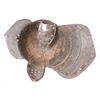 Image 10 : A lobster-tail helmet made in Europe, possibly  English.  This type of helmet was widely used  durin