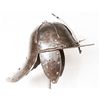 Image 12 : A lobster-tail helmet made in Europe, possibly  English.  This type of helmet was widely used  durin