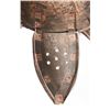 Image 15 : A lobster-tail helmet made in Europe, possibly  English.  This type of helmet was widely used  durin