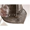 Image 5 : A lobster-tail helmet made in Europe, possibly  English.  This type of helmet was widely used  durin