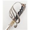 Image 5 : Model 1902 Officers Presentation saber and metal  scabbard with gold washed blade, profusely etched 