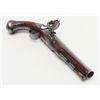 Image 7 : Flintlock pistol circa early-to-mid 18th century  marked “Collumbell” on lockplate, 14” overall with