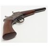 Image 5 : Remington Model 1871 Army Rolling Block pistol,  .50 cal., 8” round barrel, blue and case hardened  