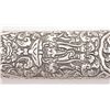 Image 8 : An exceptional  Burmese dha  with a one piece  ivory handle and finely chased and repousse silver  s