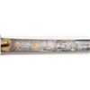 Image 7 : Napoleonic era Hussar’s saber with blue and gilt  blade with original scabbard. The grip is fluted  