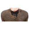 Image 6 : A coat of riveted Indian chainmail for a horseman.   Three-quarter length sleeves, thigh length slit
