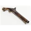 Image 5 : Early European pistol, circa 1760’s converted to  percussion (circa 1830’s), .70 cal., barrel  reduc
