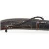 Image 3 : Japanese Matchlock rifle, .48 cal., 46” cannon  barrel, full wood stock in overall fair un-cleaned  