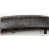 Image 7 : Japanese Matchlock rifle, .48 cal., 46” cannon  barrel, full wood stock in overall fair un-cleaned  