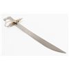 Image 5 : Mid-Eastern short sword with metal scabbard  approx. 25” overall with plain blade and floral  decora