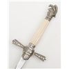 Image 3 : Fraternal Sword with scabbard.  The sword is in  overall good condition with a 28” blade and an  ove