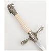 Image 4 : Fraternal Sword with scabbard.  The sword is in  overall good condition with a 28” blade and an  ove