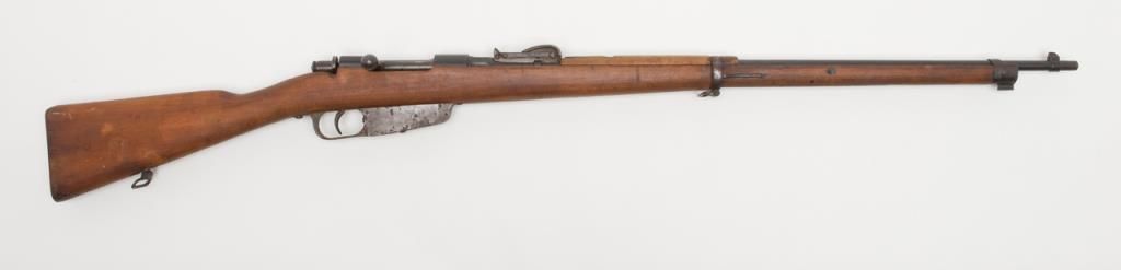 Italian Carcano bolt action rifle in 6.5x52mm caliber with a 30 ½ ...