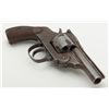 Image 4 : Chicago Arms Co. DA top break revolver, .38 cal.,  barrel reduced to 3”, grey/brown patina, checkere
