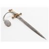 Image 8 : Nazi style reproduction dagger with metal sheath  and silver braided portepee in overall good  condi