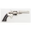 Image 1 : Merwin and Bray spur trigger revolver, .25 cal.,  3-3/4” octagon barrel, nickel finish, wood grips, 