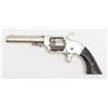 Image 2 : Merwin and Bray spur trigger revolver, .25 cal.,  3-3/4” octagon barrel, nickel finish, wood grips, 