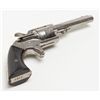 Image 6 : Merwin and Bray spur trigger revolver, .25 cal.,  3-3/4” octagon barrel, nickel finish, wood grips, 