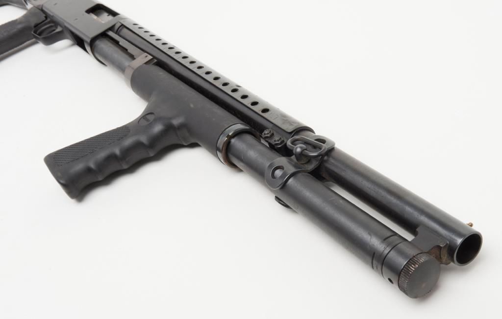 Mossberg Model 500A pump action shotgun, 12 gauge, 21” barrel, blue