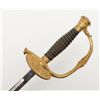 Image 9 : Model 1860 Staff and Field Officer’s late  production sword and metal scabbard by M.C. Lilley  & Co.