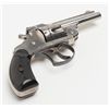 Image 8 : Smith & Wesson .38 top break DA revolver, .38  cal., 3-1/4” barrel, nickel finish, checkered hard  r