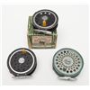 Image 2 : Bonanza fishing lot consisting of 2 vintage  Pflueger Medalist fly reels, one with original  box; a 