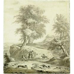 Attributed to Dirk Maes (1659-1717), Dutch...