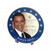 Image 1 : Barack Obama Limited Edition Commemorative Inauguration Plate with 24 K Gold Trim