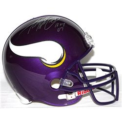 Adrian Peterson Signed Vikings Full-Size Helmet Inscribed "ROY 07" (Peterson Hologram)