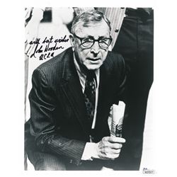 John Wooden Signed 8x10 Photo Inscribed "With Best Wishes" & "UCLA" (JSA COA)