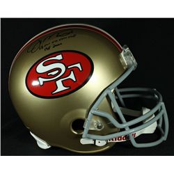 Joe Montana Signed 49ers Full-Size Helmet Inscribed "HOF 2000" & "SB XVI XIX XXIV MVP" (Montana Holo