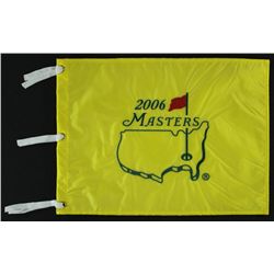 2006 Authentic Masters Pin Flag (Phil Mickelson Champion)