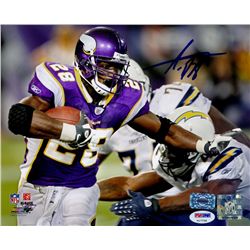 Adrian Peterson Signed Vikings 8x10 Photo (PSA COA)