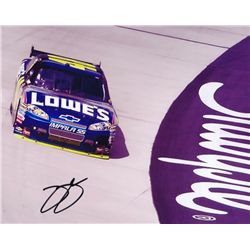 Jimmie Johnson Signed NASCAR 8x10 Photo (PA LOA)