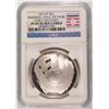 Image 1 : 2014 BASEBALL HALL OF FAME SILVER DOLLAR, NGC PROOF-69 EARLY RELEASE!!  WOW!!