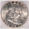 Image 2 : 1956 FRANKLIN HALF DOLLAR, PCGS MS-64 FBL
