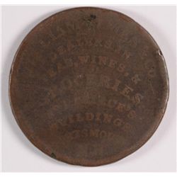 1837 HARD TIMES TOKEN