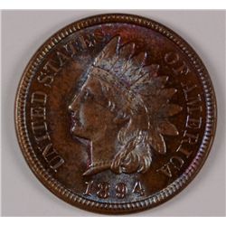 1894 INDIAN HEAD CENT MS-65 (NICE TONING)