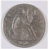 Image 1 : 1874 ARROWS SEATED LIBERTY HALF FINE DETAILS SOME MARKS