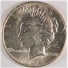 Image 1 : 1921 PEACE SILVER DOLLAR, MS-62+ BLAST WHITE, MINOR RIM DING