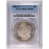 Image 1 : 1884-O MORGAN SILVER DOLLAR, PCGS MS-64+ DMPL! FANTASTIC WHITE COIN!