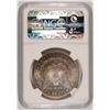 Image 4 : 1885-O MORGAN SILVER DOLLAR, NGC MS-65 GEM PRETTY BLUES, PINKS AND GOLD