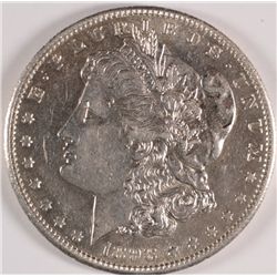 1898-S MORGAN SILVER DOLLAR, AU-58 VERY CLOSE TO BU