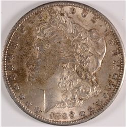 1899-O MORGAN SILVER DOLLAR, MS-62 ORIGINAL