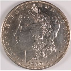 1900-S MORGAN SILVER DOLLAR, MS-62 WHITE  SEMI-KEY